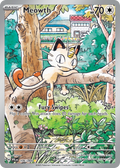 Meowth #106 · Phantasmal Flames · Holo (NM)