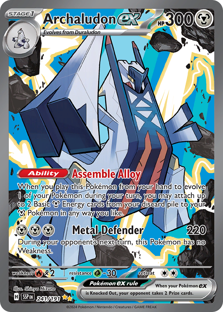 Cynthia's Garchomp ex #241 · Destined Rivals (NM)