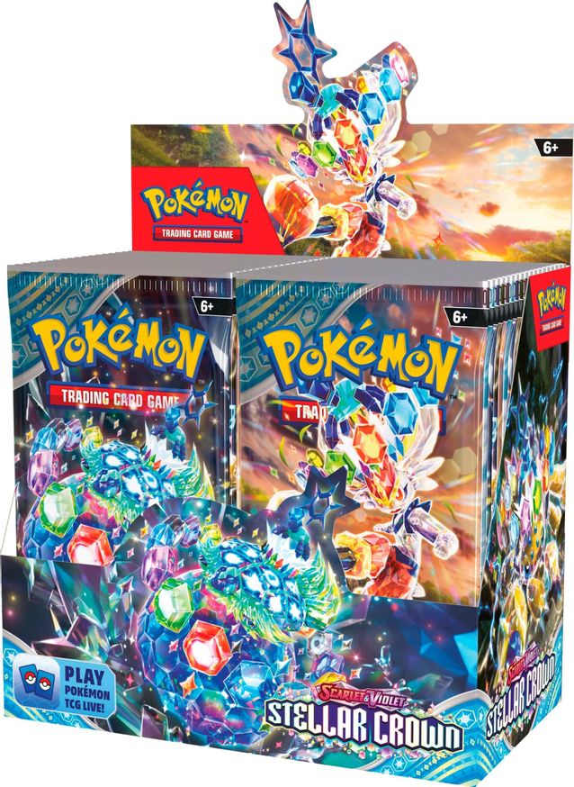 Pokémon TCG: Stellar Crown Booster Box (SV07, EN)