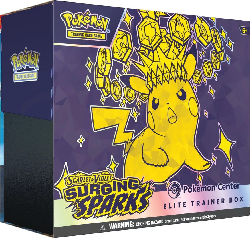 Pokémon TCG: Surging Sparks · Pokémon Center Elite Trainer Box