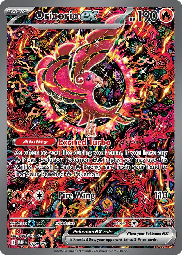 Oricorio EX #024 · Black Star Promo (NM)