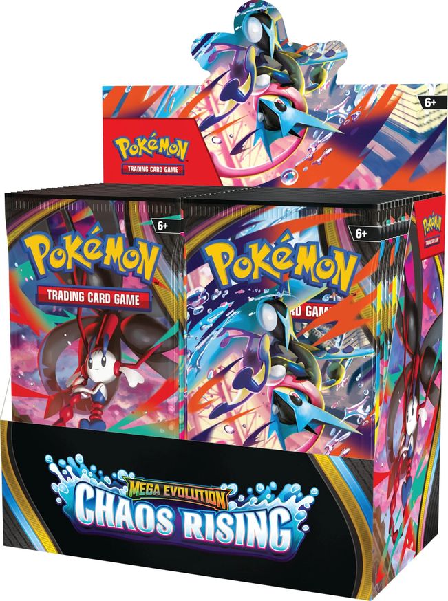Pokémon TCG: Mega Evolution — Chaos Rising Booster Box (ME04, EN)