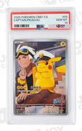 Captain Pikachu #093 · CBB1 (Çince Promo) · Promo · PSA 10