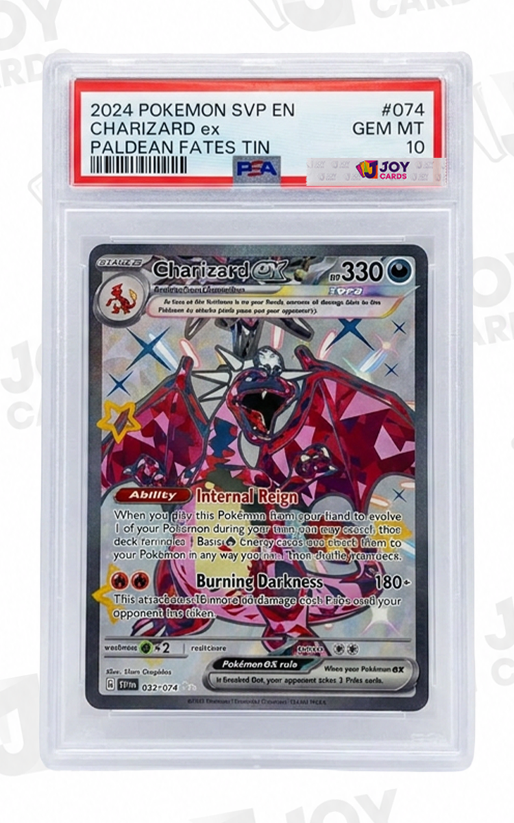 Charizard ex #074 · Paldean Fates (SVP) · Special Illustration · PSA 10