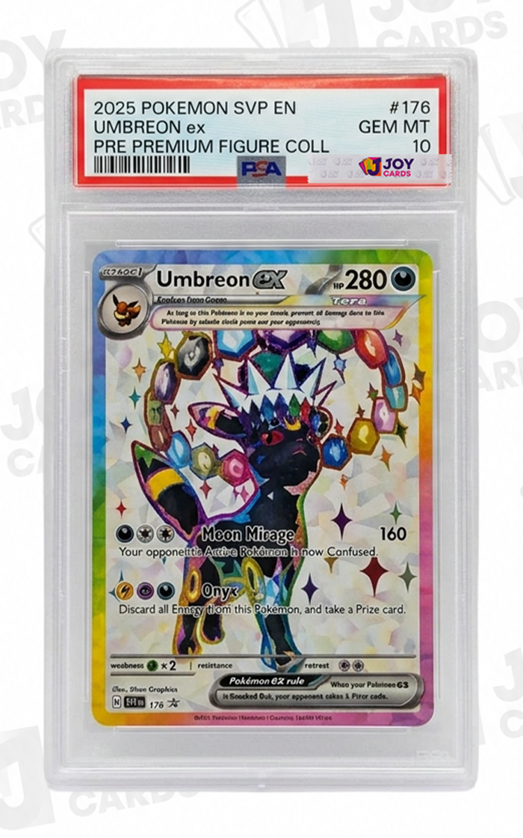 Umbreon ex #176 · Pre Premium Figure Coll · Promo · PSA 10