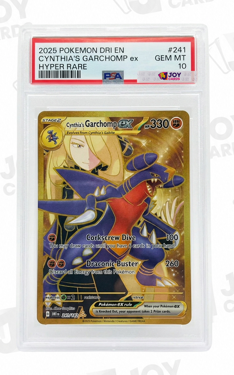 Cynthia's Garchomp ex #241 · Destined Rivals · Hyper Rare · PSA 10