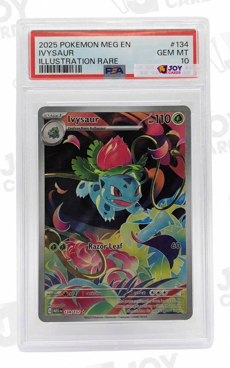 Ivysaur #134 · Mega Evolution · IR · PSA 10