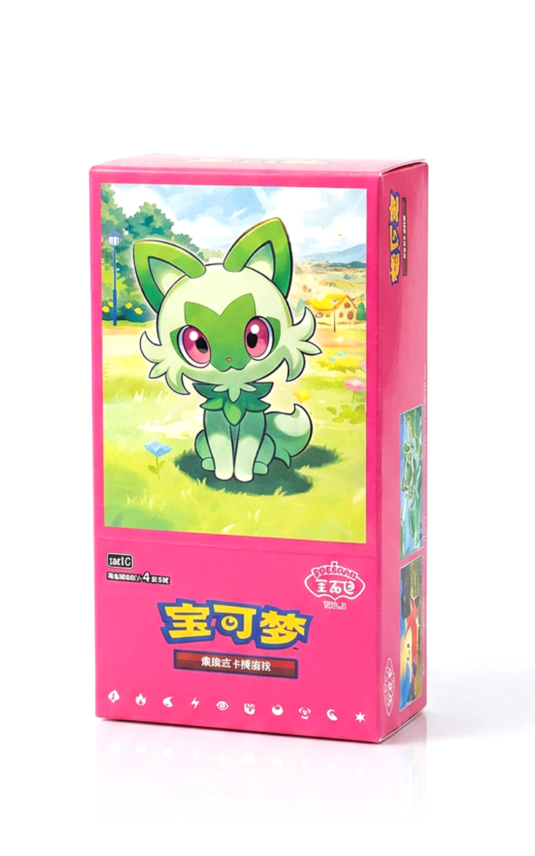 Pokémon Gem Pack 1 · Sprigatito · Çince Booster Box