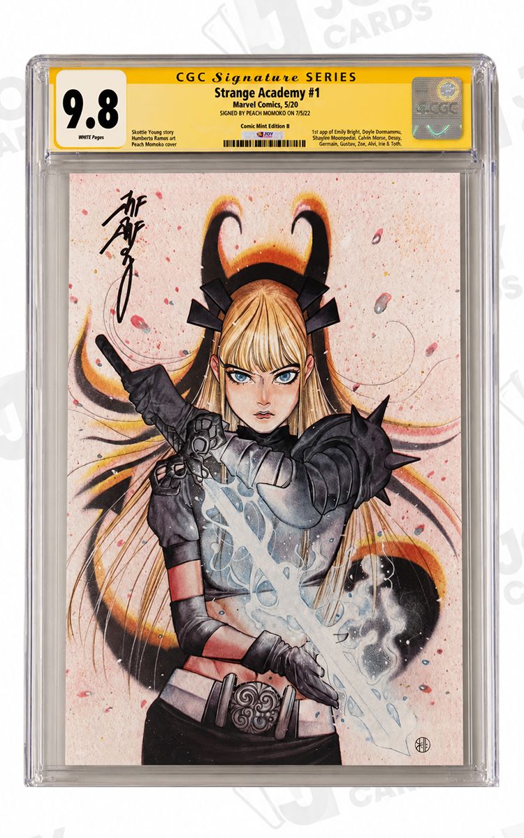 Strange Academy #1 · Peach Momoko Variant · CGC 9.8 Signature Series