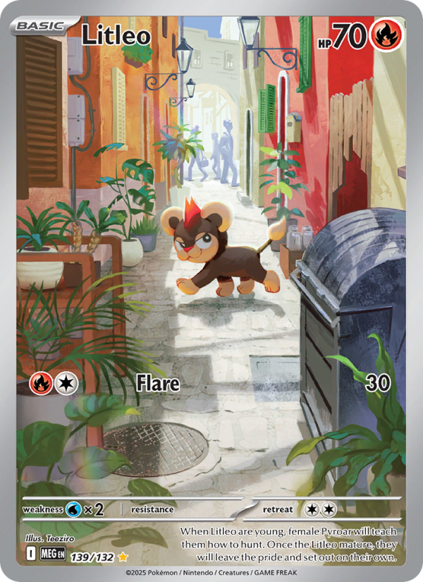 Litleo #139 · Mega Evolution (NM)