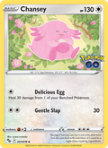 Chansey · Pokemon GO (Japanese) (JP · NM)