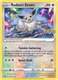 Radiant Eevee #055/071 · Pokemon GO (Japanese) (JP · NM)