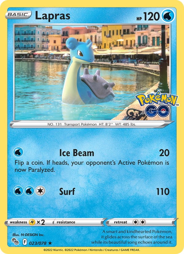 Lapras · Pokemon GO (Japanese) (JP · NM)