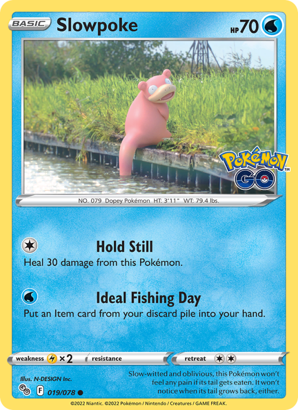 Slowpoke · Pokemon GO (Japanese) (JP · NM)