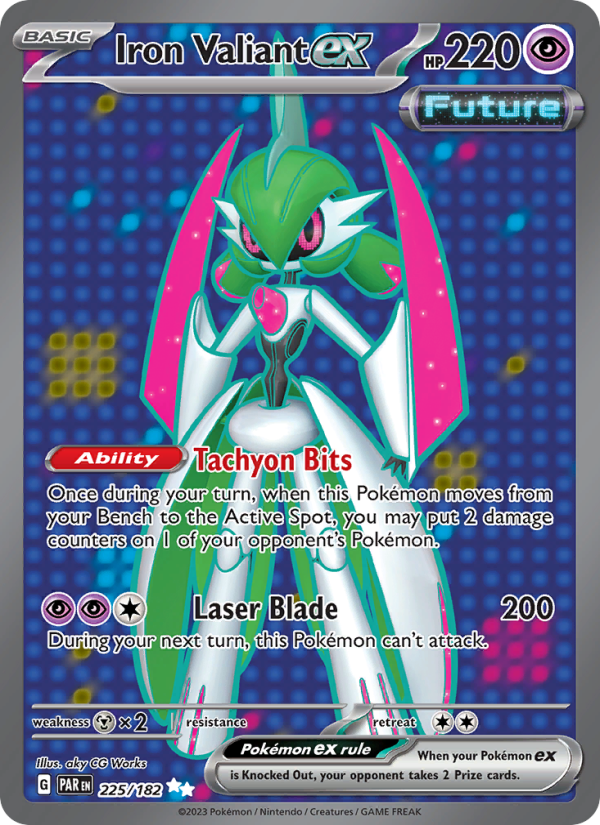 Iron Valiant ex #225 · Paradox Rift (NM)