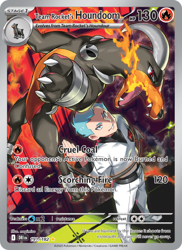 Team Rocket's Houndoom #191 · Destined Rivals (NM)