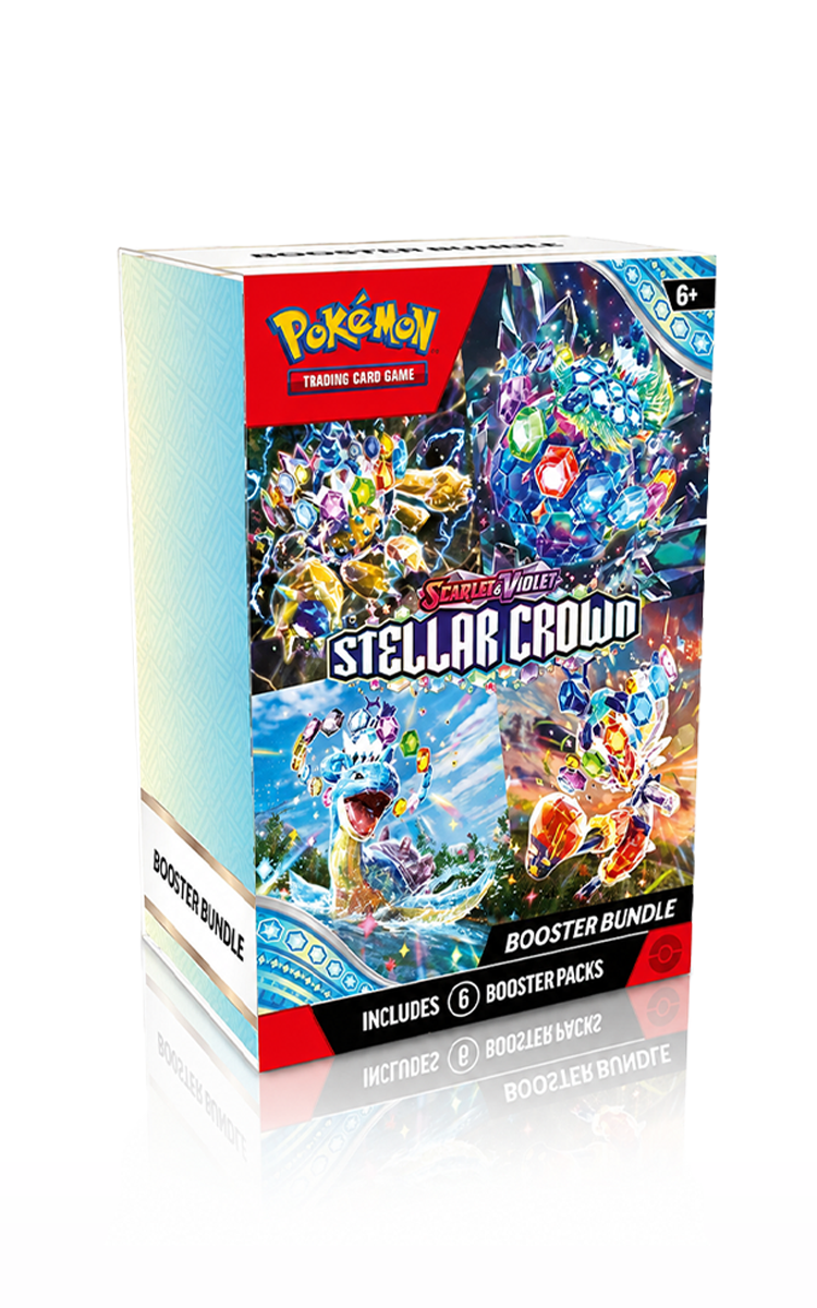 Pokémon TCG: Stellar Crown Booster Bundle (6 Paket, EN)