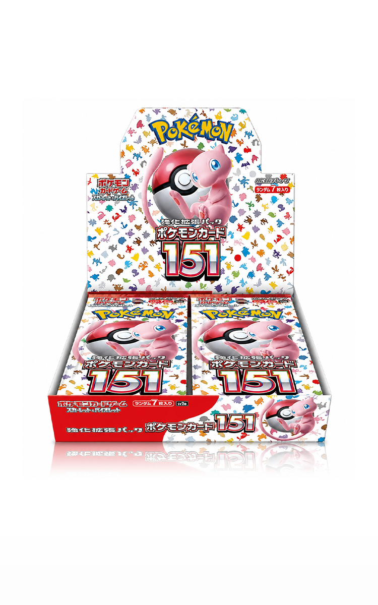 Pokémon TCG: Pokémon Card 151 Booster Box (SV2a, JP)