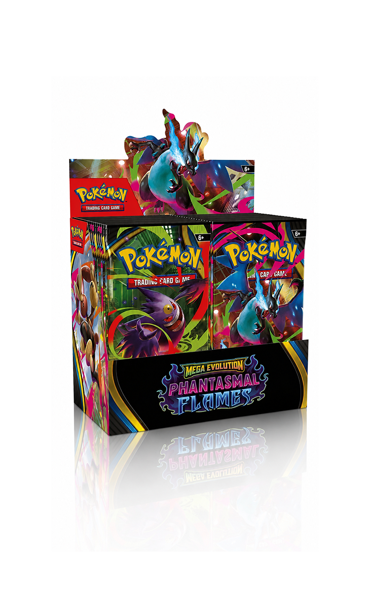Pokémon TCG: Mega Evolution — Phantasmal Flames Booster Box (ME02, EN)