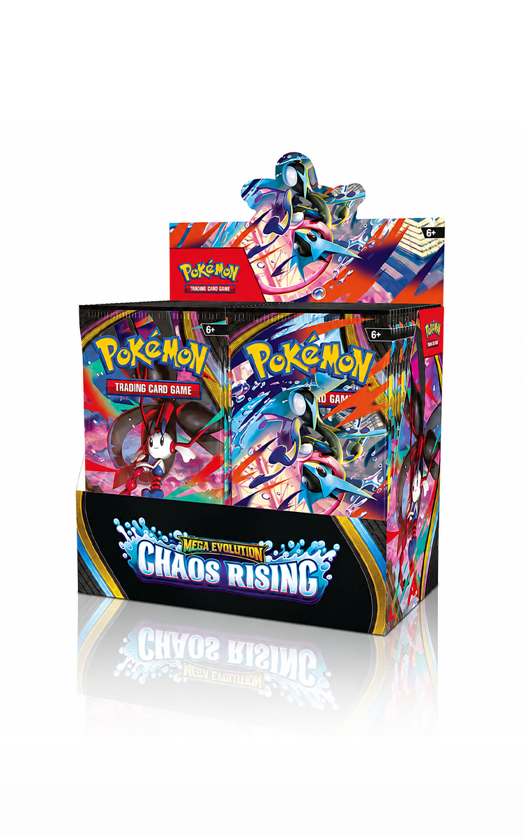 Pokémon TCG: Mega Evolution — Chaos Rising Booster Box (ME04, EN)