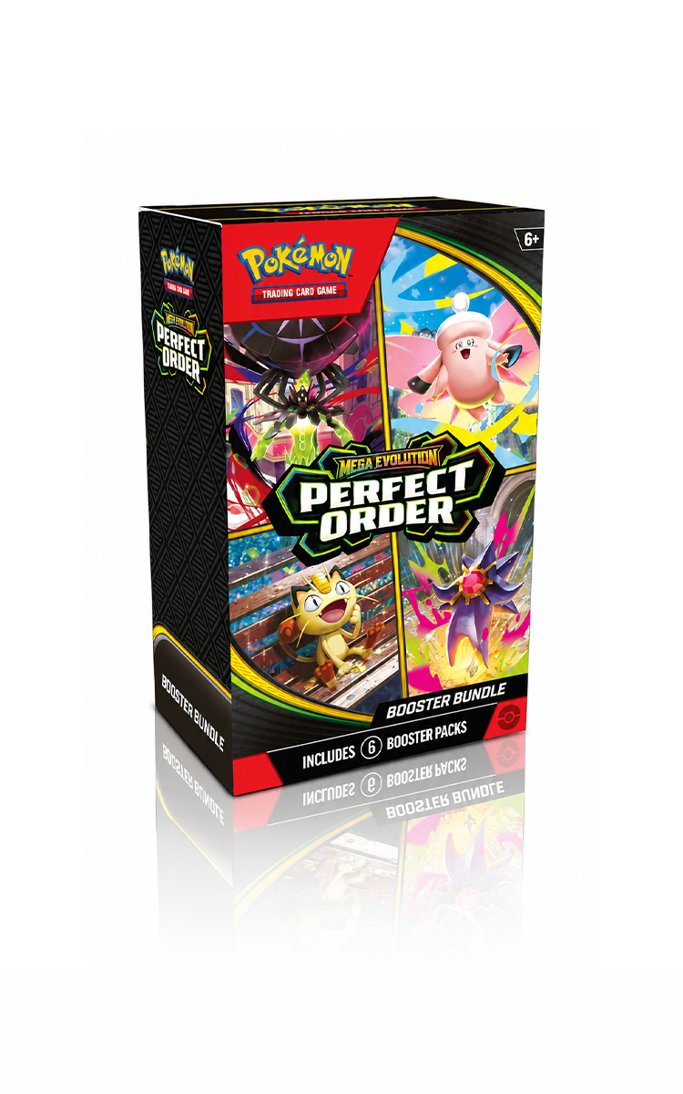 Pokémon TCG: Mega Evolution — Perfect Order Booster Bundle (6 Paket, EN)