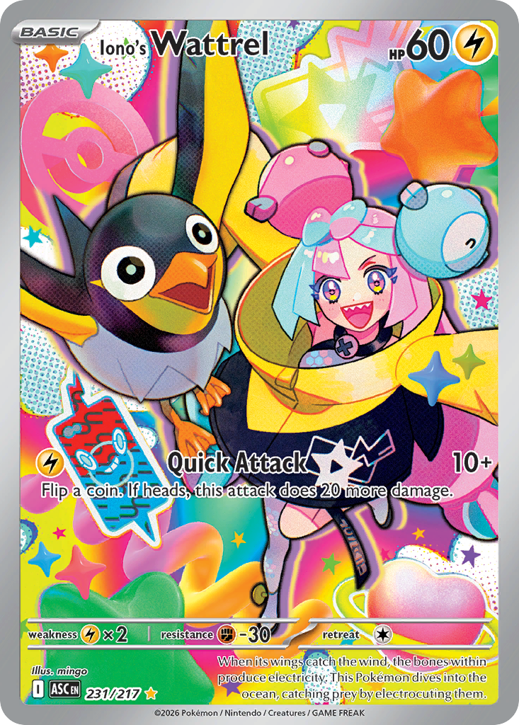 Iono's Wattrel #232/SV-P · Scarlet & Violet Promo JP (JP · NM)