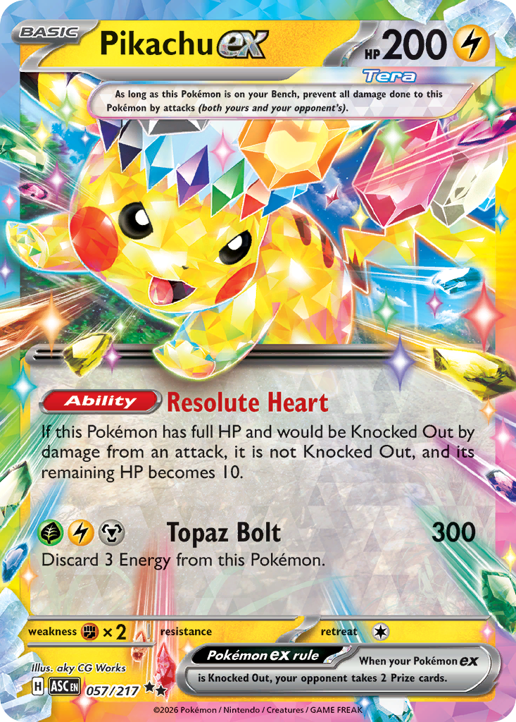 Pikachu ex #044/193 · MEGA Dream ex (JP · NM)