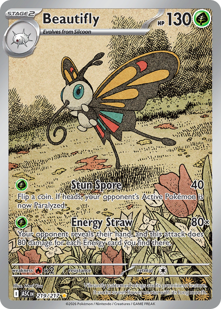 Beautifly #194/193 · MEGA Dream ex (JP · NM)