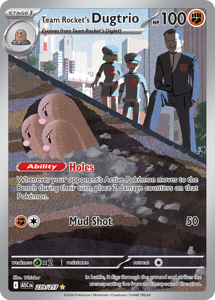 Team Rocket's Dugtrio · MEGA Dream ex (JP · NM)