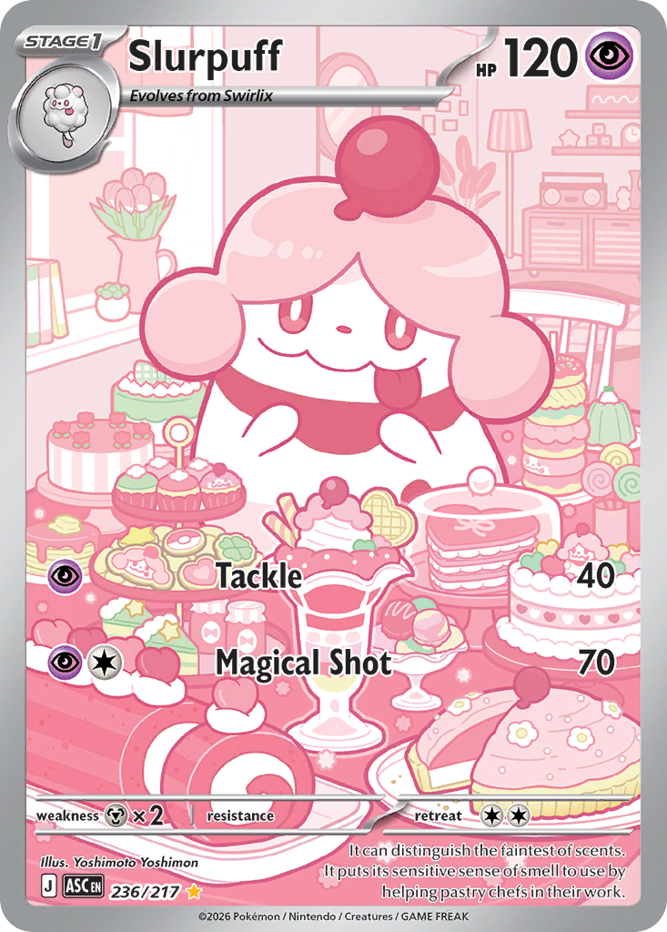Slurpuff #236 · Ascended Heroes (NM)