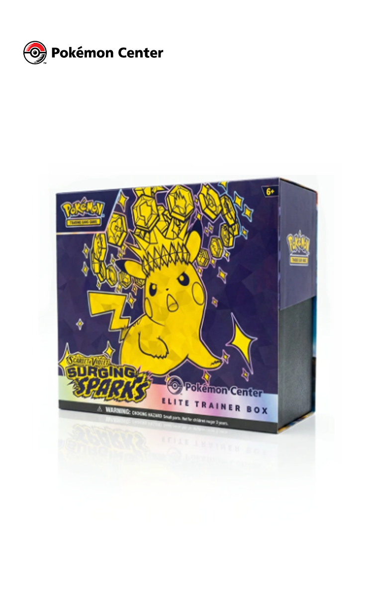 Pokémon TCG: Surging Sparks · Pokémon Center Elite Trainer Box