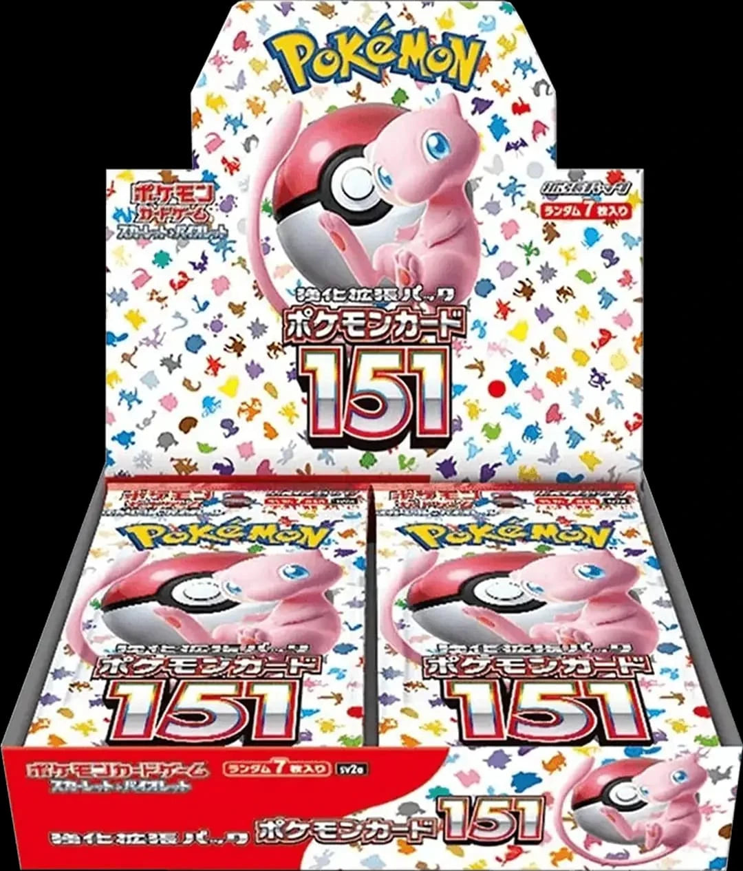 Pokémon TCG: Pokémon Card 151 Booster Box (SV2a, JP)